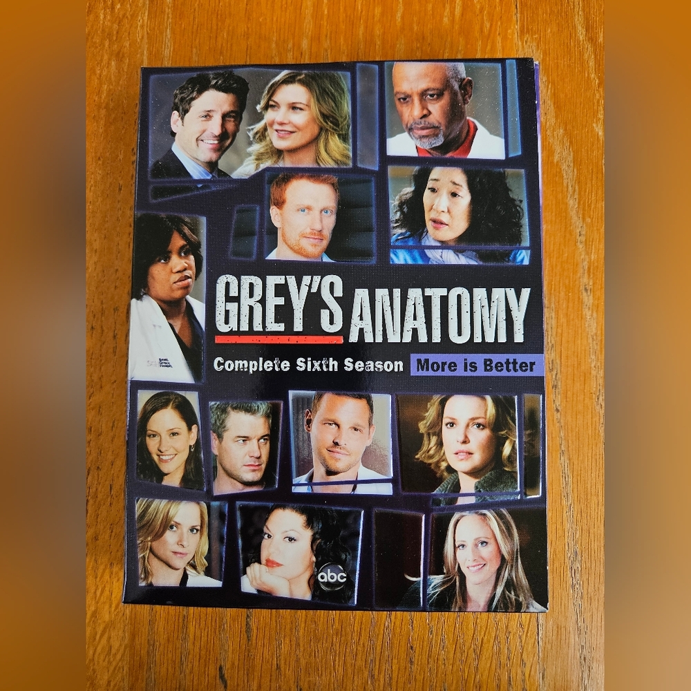 Grey's Anatomy Complete Sixth Season DVD